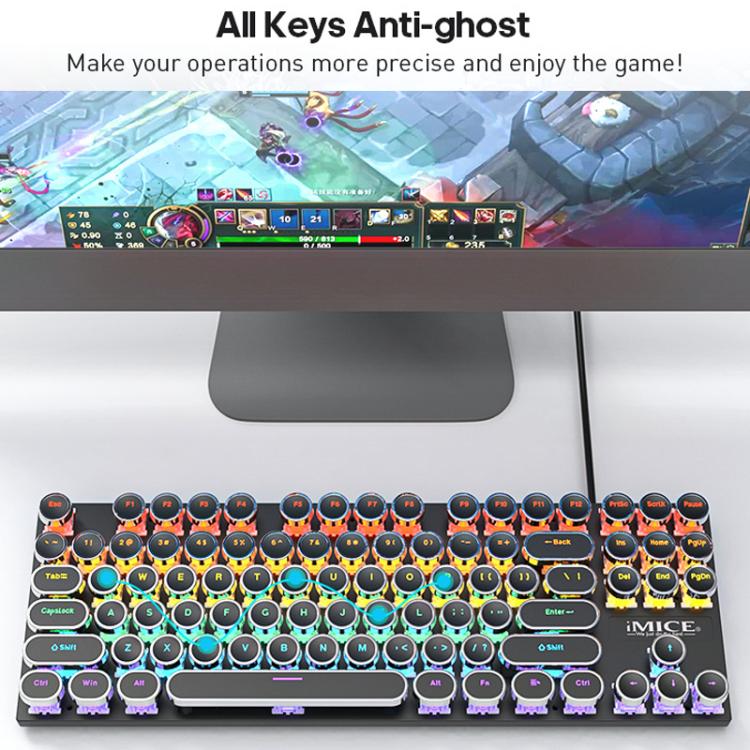 CLAVIER MECANIQUE GAMER IMICE GK-800 – Image 4